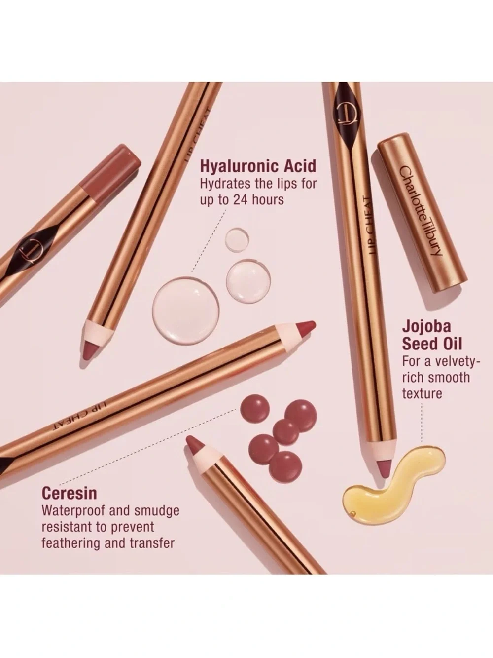 Charlotte Tilbury Pillow Talk Original Lip Cheat Lip Liner Mini NEW